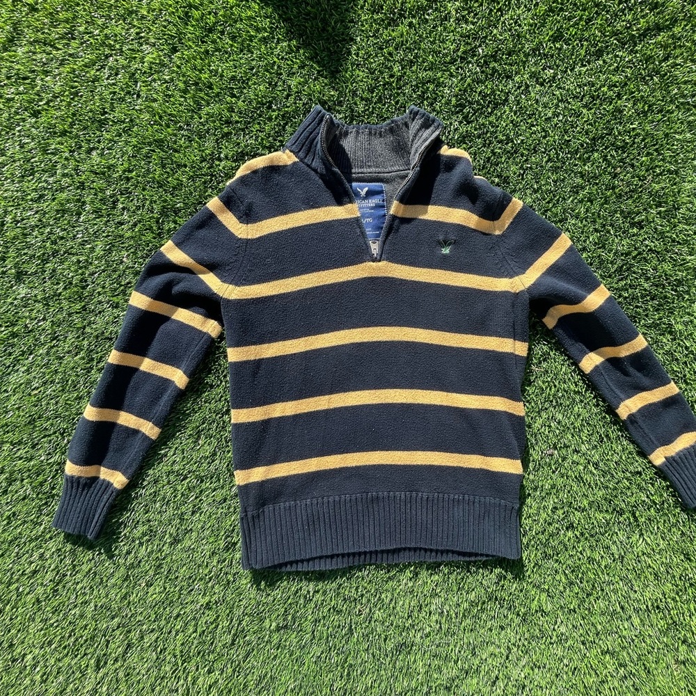 American Eagle vintage men’s XL quarter zip sweater